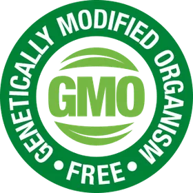 Genetically modified organism free badge